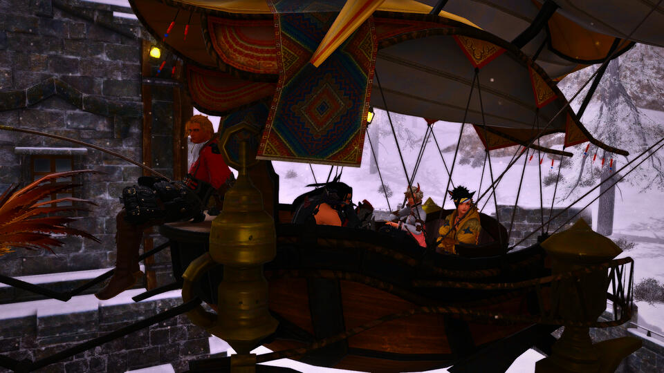 Riding with Mhir - Taken by U'tsarev